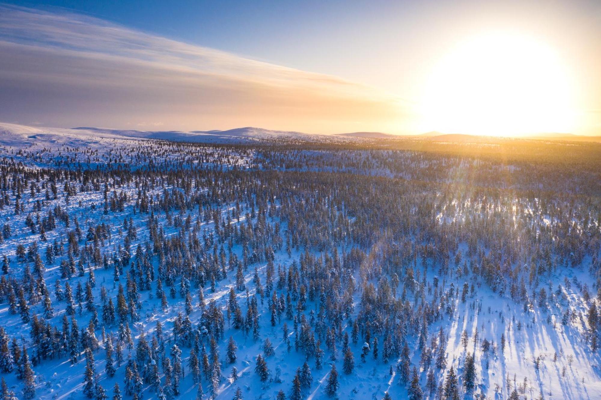 Fell Centre Kiilopaeae, Hotelli Niilanpaeae Saariselka Exteriér fotografie